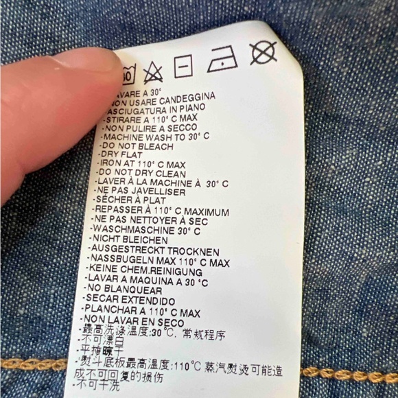 DSquared2 Western Denim Snap Up Shirt - 50 - Picture 13 of 15